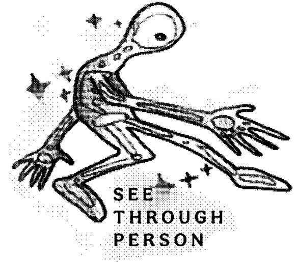 See Through Person